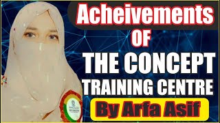 outstanding result presentation Arfa Asif THE CONCEPT TRAINING CENTER viral tutorial mspowerpoin [upl. by Formica]