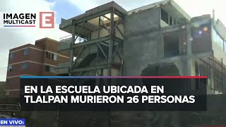 Así luce el Colegio Rébsamen a seis años de la tragedia del sismo de 71 [upl. by Nosahc221]