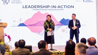 LeadershipinAction Welcome by Loh Boon Chye amp Mildred Tan 28 Oct 2024 [upl. by Anitrak]