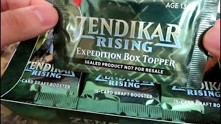 Zendikar Rising Box Opening  WHATS IN THE BOX TOPPER [upl. by Epotimet]