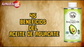 45 Beneficios del Aceite de Aguacate httpsiherbcoQTUegZQk [upl. by Aivin]