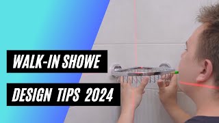 Walkin Shower Design Tips in 2024 [upl. by Eniluj]