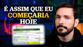 COMO EU COMEÇARIA A INVESTIR HOJE  Como começar a investir do zero [upl. by Liagiba]