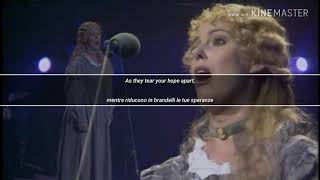 Ruthie Henshall  I dreamed a dream with lyrics and Italian translation [upl. by Yrred]