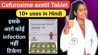 Cefuroxime axetil Tablet review in Hindi cefuroxime axetil Tablet uses  cefuroxime price [upl. by Finnegan]