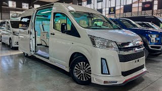 Toyota Hiace 2024 VIP Luxury Class VAN  Exterior and Interior Details [upl. by Zacarias]