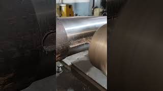 Keyway in a shaft on lathe machine with EndMill cutter lathe machine cnc automobile welding [upl. by Christiansen15]