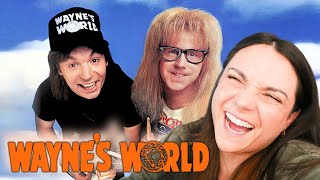 WAYNES WORLD 1992  FIRST TIME WATCHING  Reaction amp commentary [upl. by Yahsed910]