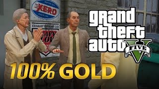 GTA 5  Nigel e Sra Thornhill Todas as Missões Walkthrough GTA 5 100 Gold Medal [upl. by Sesylu]