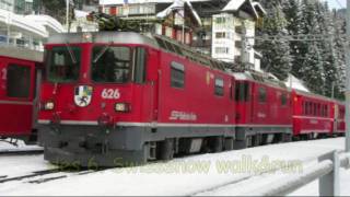 Die RhB auf der Strecke ChurArosa am 912010 [upl. by Algy]