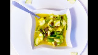 Zuppa di Zucchine e Pere  Veg Raw Food  Solo Ortofrutta [upl. by Ellis]