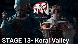 KUNITSUGAMI PATH OF THE GODDESS Gameplay No Commentary Stage 13 Korai Valley [upl. by Dimond]