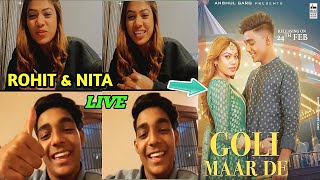 Rohit Nita Live On Goli Marde SongGoli Marde official music videoRohit zinjurke Nita ShilimkarSong [upl. by Rooney]