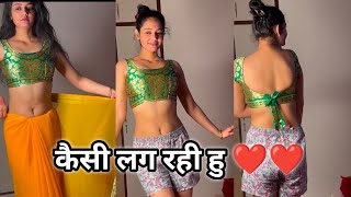 kesi lag rahi hoo  Akansha Jangir New video  parimomo123 [upl. by Hnahc]