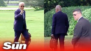 Bumbling Biden ‘gets lost’ on way to White House after ignoring Secret Service agent [upl. by Nerua]