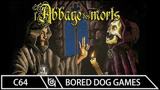 LAbbaye Des Morts Commodore 64 Review C64 [upl. by Kirbee]