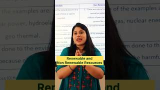 Renewable and Non Renewable Resources science renewableenergy education shorts AnshiClasses [upl. by Maryellen]