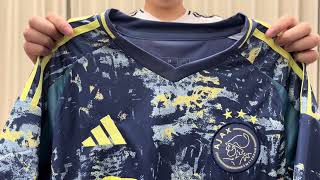 Ajax Away Jersey 2425 UNBOXING  REVIEW from jerseysfc soccer shop [upl. by Surat]