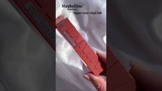 Maybelline superstay vinyl ink💄lipstick lipgloss liquidlipstick review youtubeislife [upl. by O'Mahony]