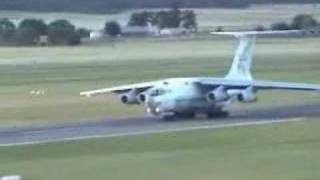 Russian IL76 attempts to crash during takeoff [upl. by Blanchette]