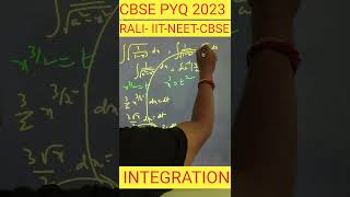 INTEGRATION CBSE CLASS 12 MATHS PYQ 2023 [upl. by Giuseppe]