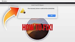 How to Fix The Recovery Server Could not be Contacted on Mac [upl. by Aldwin]