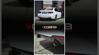 BMW 340i F30  GPFDelete and 200Cell Sports Cat Static Exhaust Sound by Cobra Sport Exhausts [upl. by Sera88]