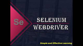 Selenium WebDriver  Selenium Tutorial For Beginner  WebDriver Architecture in Selenium [upl. by Ademla]