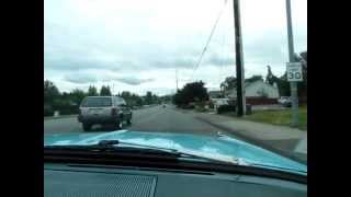 1962 Galaxie Test Drive 390 Ford TriPower 4 speed Nascar Vintage Racing [upl. by Yart]