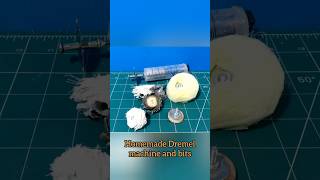 DIY Homemade mini Dremel machine and Dremel bits  MAJDIY7 [upl. by Vasily]