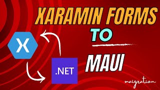 Xamarin To Net Maui App  Migration  Mac  Part1 [upl. by Ahsla]