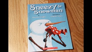 Sneezy the Snowman reading christmasbooks toddlers [upl. by Dow]