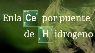 ENLACE POR PUENTE DE HIDRÓGENO  Química básica [upl. by Gerita26]