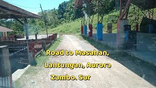 Road to Masahan Lantungan Aurora Zambo Sur [upl. by Obau]