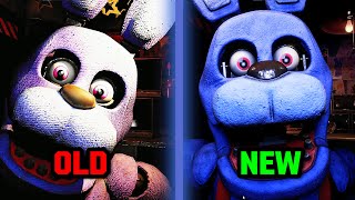 FNAF REWRITTEN VS FNAF REWRITTEN 2024 [upl. by Nurat94]