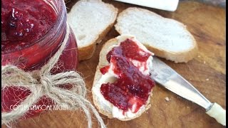 RAW VEGAN HEALTHIER raspberry jam  Connies RAWsome kitchen [upl. by Assiluy12]