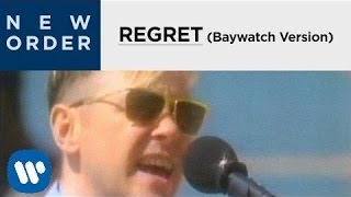 New Order  Regret Baywatch Version OFFICIAL MUSIC VIDEO [upl. by Yzdnil]