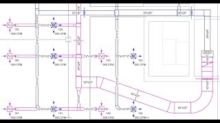 REVIT MEP HVAC How to resize ductwork and place fire dampers Part 2 [upl. by Akemad]