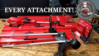 All new Milwaukee QUIKLOK multitool attachment system review WITH ALL ATTACHMENTS 282520ST [upl. by Radack]