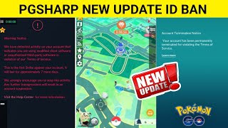 BE AWARE PGSHARP NEW UPDATE ID BAN POKEMON GO IN HINDI VIDEO BY POKEMON KA GURU G POKEMONGO INDIA [upl. by Eckel]