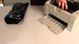 How to replace Samsung Toner Cartridge MLTD101S from Printer ML2165W [upl. by Kape840]