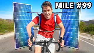 Riding 100 Miles on a Solar Powered Bike [upl. by Maire604]