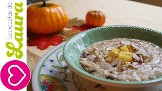 Desayunos saludables  Avena con Frutas  Las Recetas de Laura  Recetas Fáciles y Saludables [upl. by Richia]