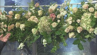 Floral trends ahead of the 12th annual Bridal Extravaganza [upl. by Novled]