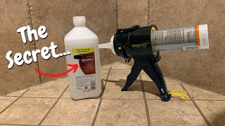 The Complete Guide to ReCaulking Your Bathroom [upl. by Ahsiekyt]