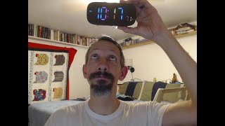 Digital Clock Alarm Clock Dual Alarm 8 Selectable Wakeup Sounds Review [upl. by Bret]