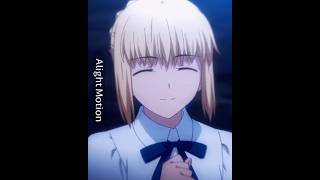 Saber  EditAMV fatestaynight fate saber nasuverse fgo [upl. by Nuahsyt790]