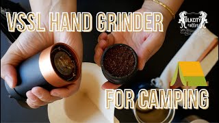 building my camping coffee kit  vssl java grinder review everyday use [upl. by Einobe]