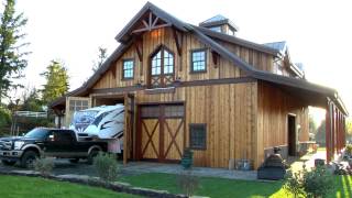 Barn Pros  Timber Framed Denali 60 Gable Barn [upl. by Avik]