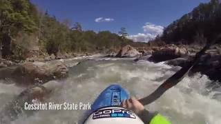 Kayaking  Cossatot River  Southwest Arkansas [upl. by Orazal997]